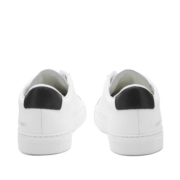 Woman by Common Projects 6127 Retro Classic Trainers Sneakers White & Black 39 - Picture 6 of 10